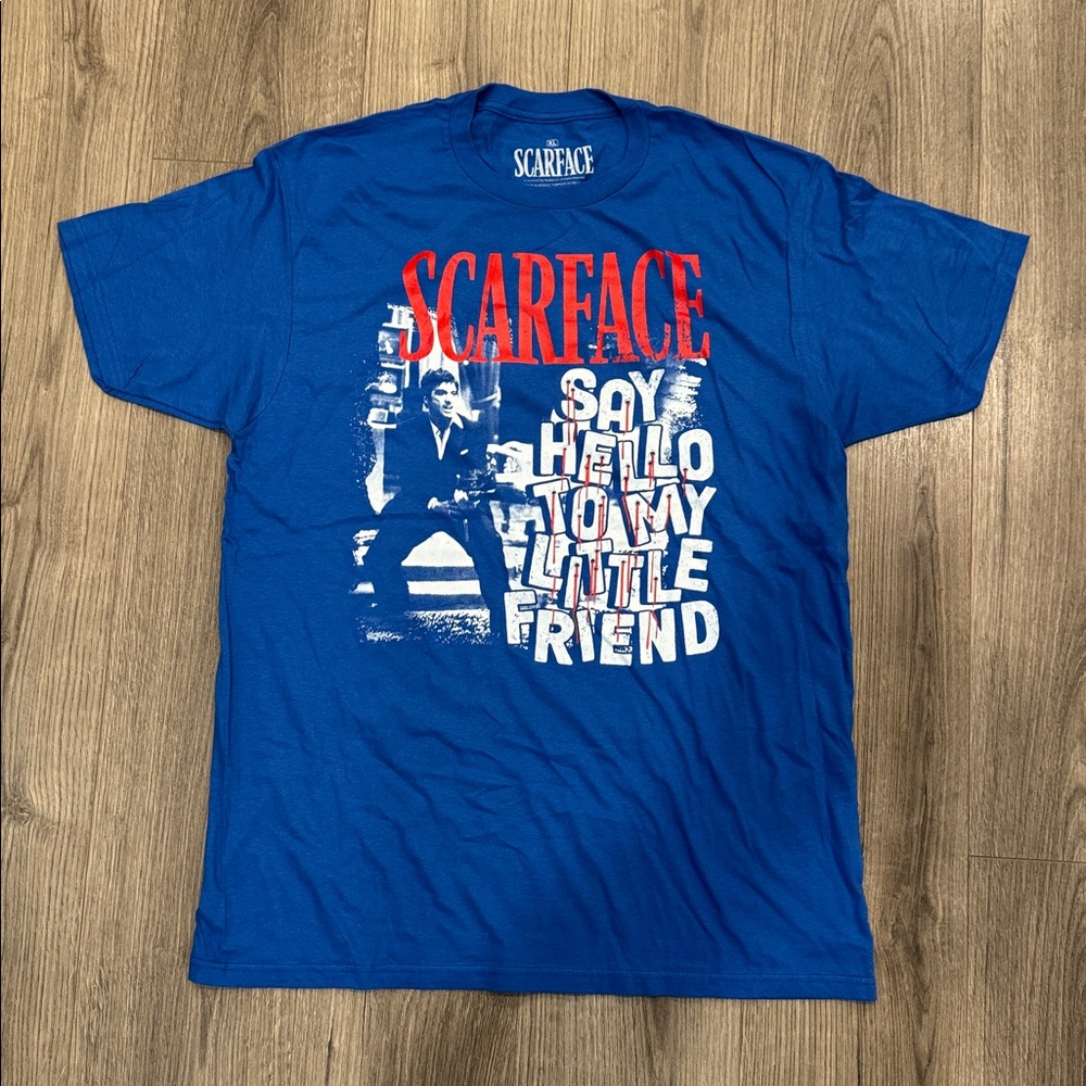 Scarface Say Hello To My Little Friend Tee Shirt Men’s Size Extra Large